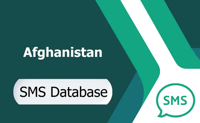 Afghanistan sms database