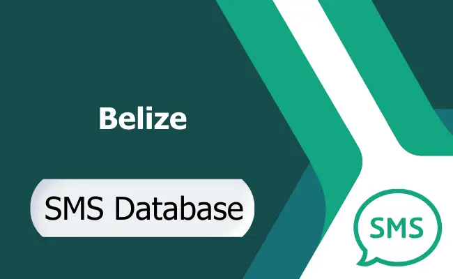 Belize sms database