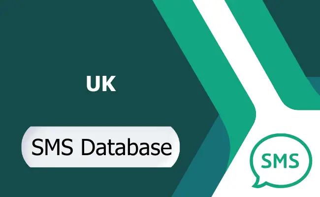 UK sms database